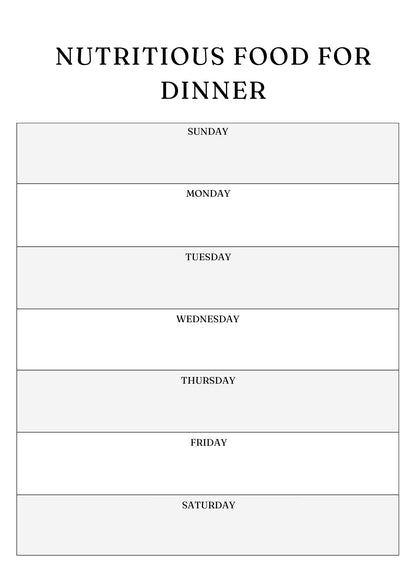 Nutrition Planner