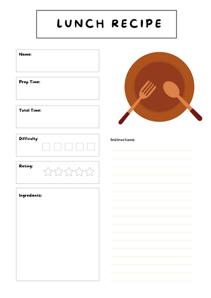 Recipe Cards Bundle