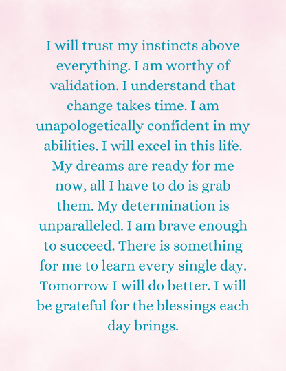 100 Positive Affirmations for Women