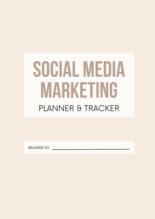 Social Media Marketing Planner