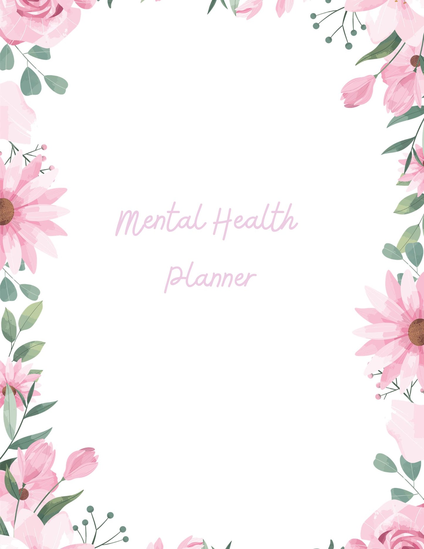 Mental Health Planner