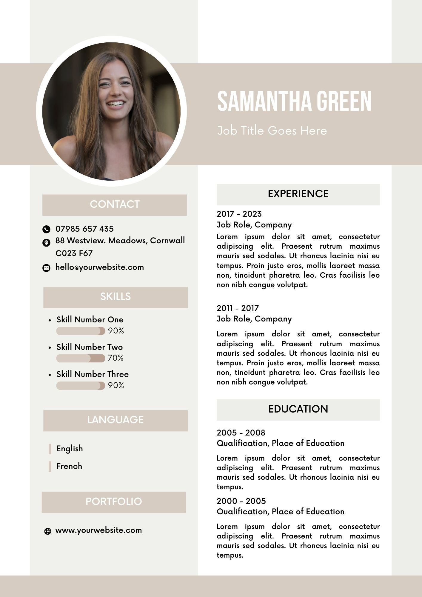 CV Templates