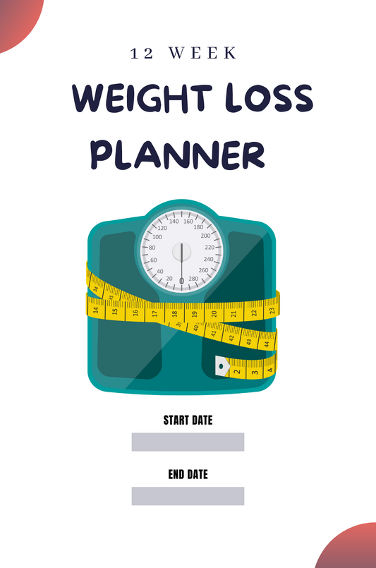 12 Week Weight Loss Planner