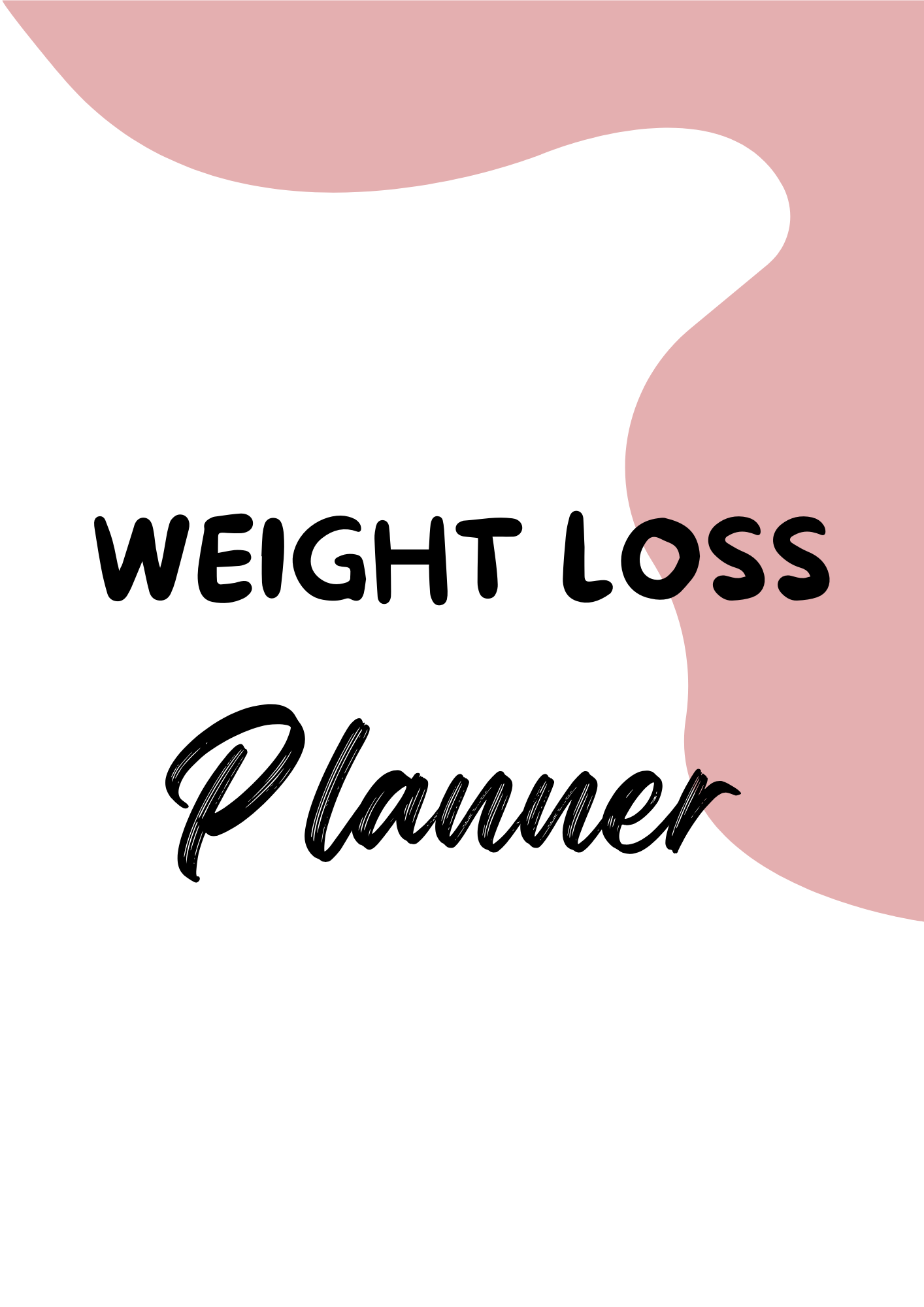 Weight Loss Planner