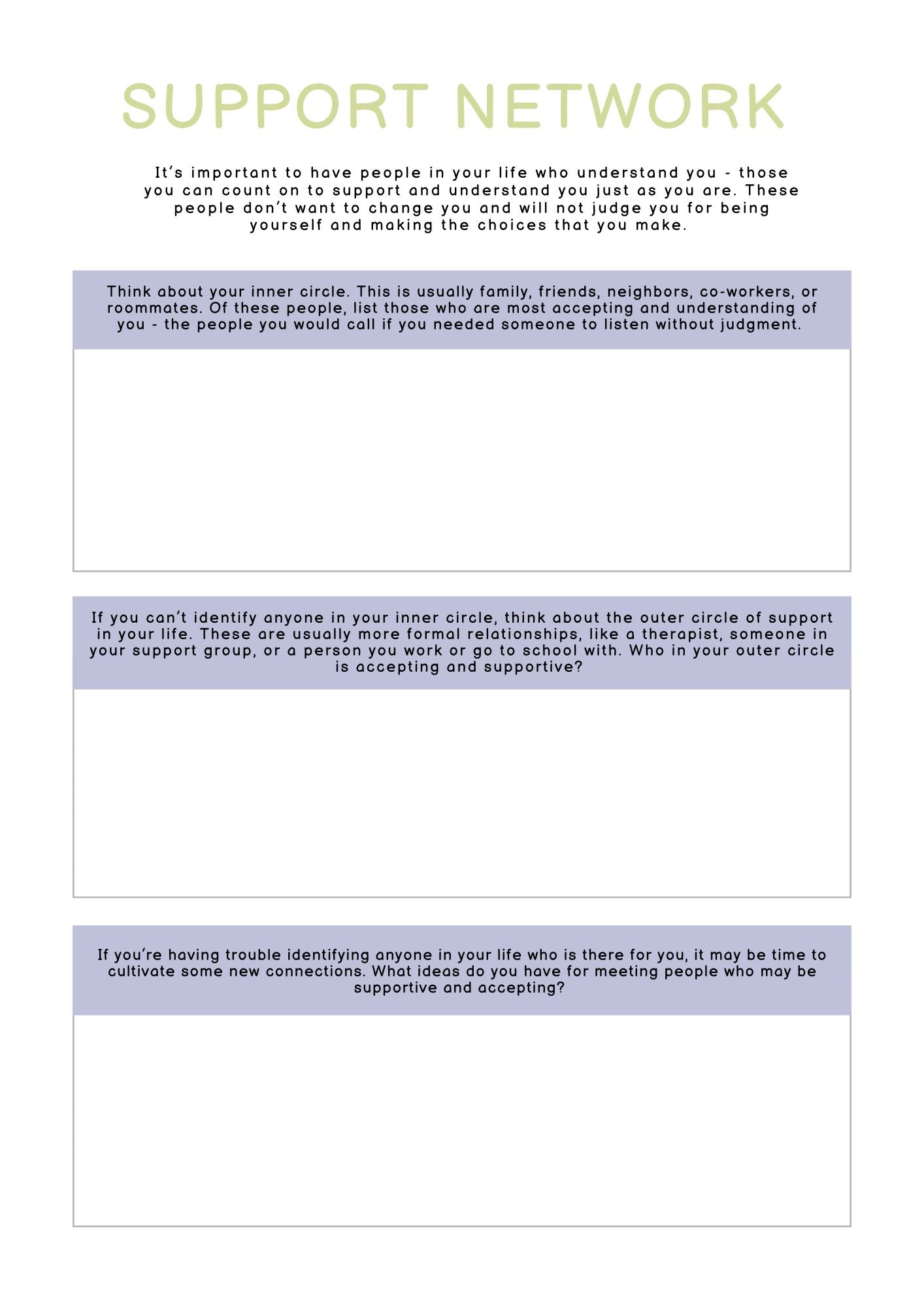 Being an Introvert Journal