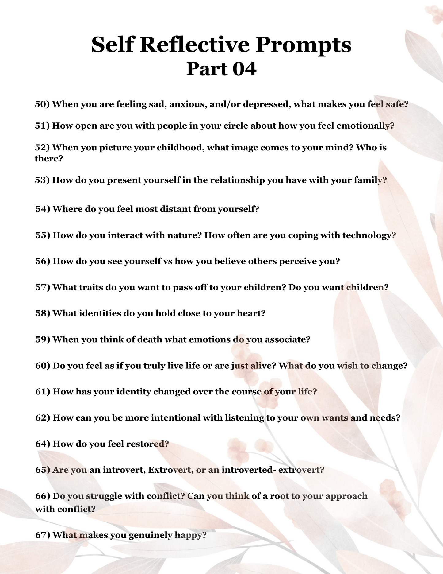 Mindfulness Journal Bundle