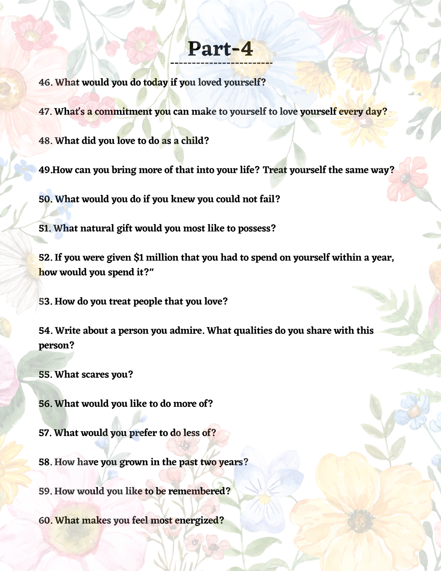 Mindfulness Journal Bundle