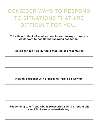 Being an Introvert Journal