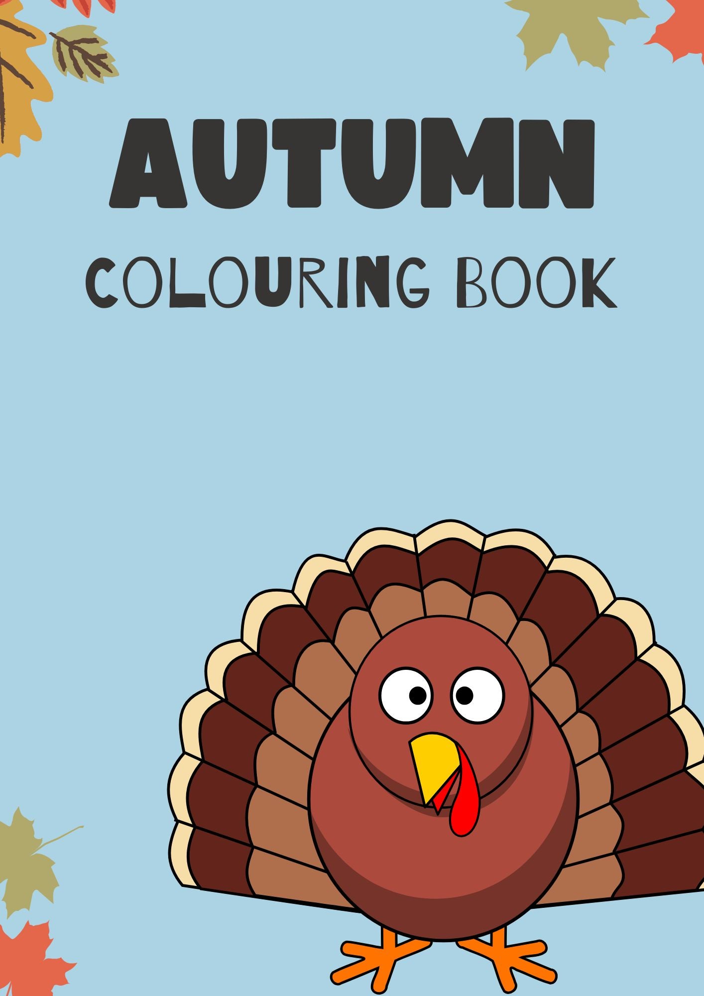 Autumn Colouring Book