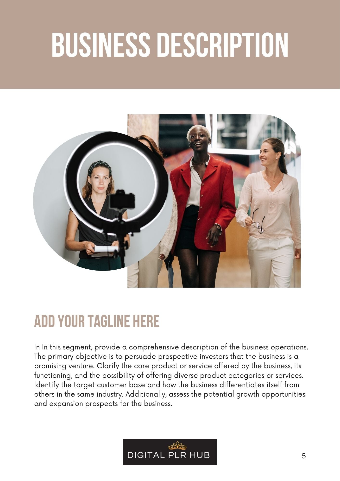 Business Plan Template