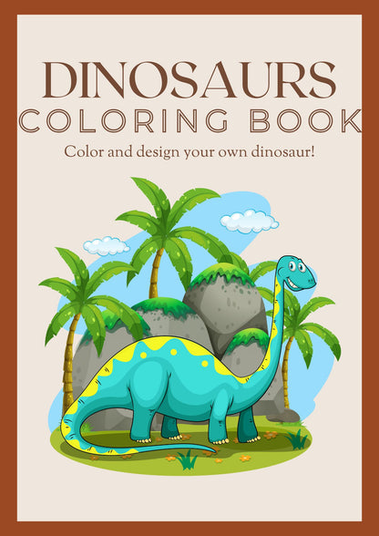 Dinosaurs Activity Colouring Book