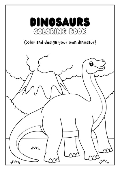 Dinosaurs Activity Colouring Book