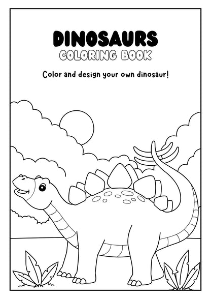 Dinosaurs Activity Colouring Book
