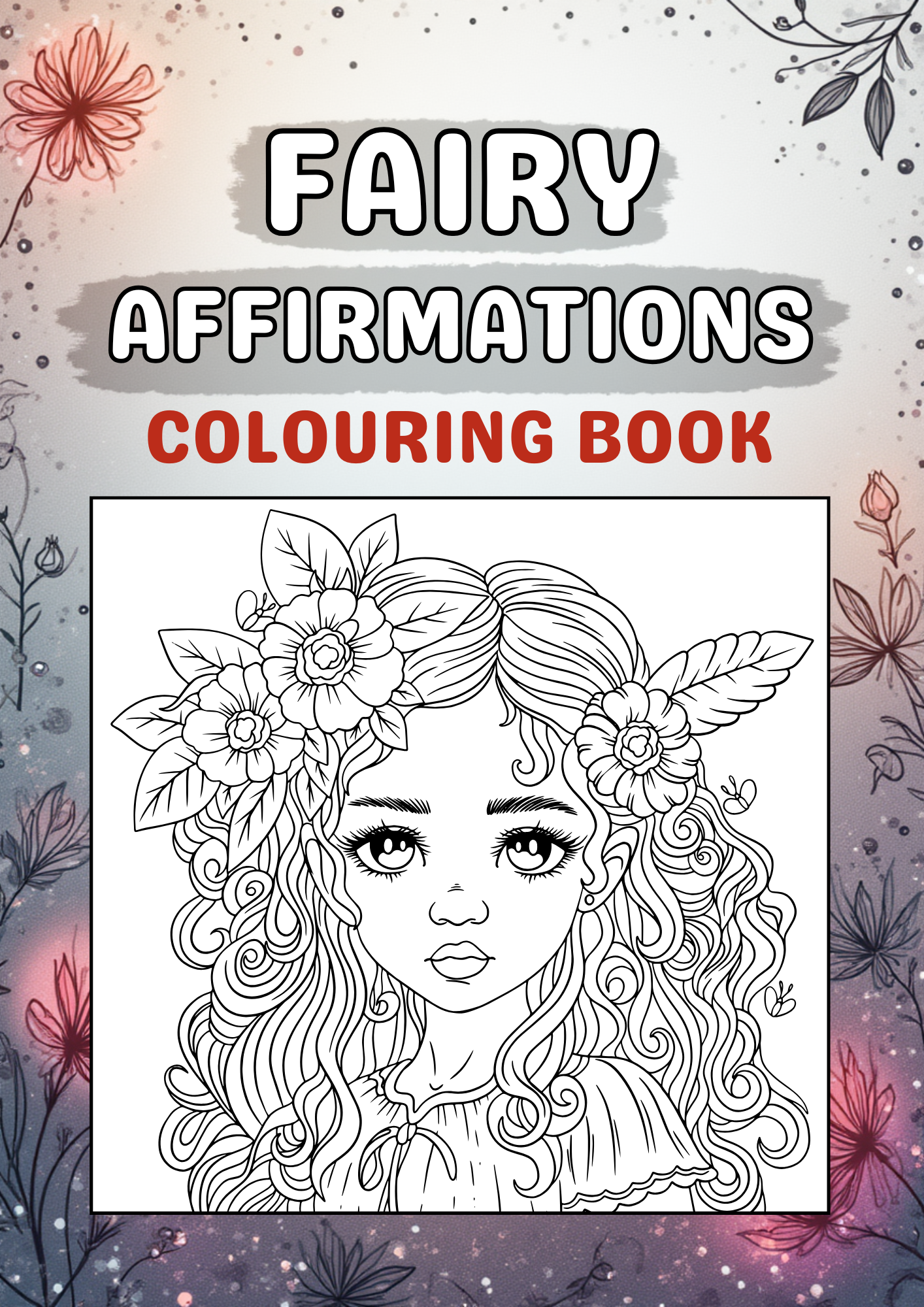 Fairy Affirmations Colouring Book