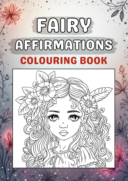 Fairy Affirmations Colouring Book
