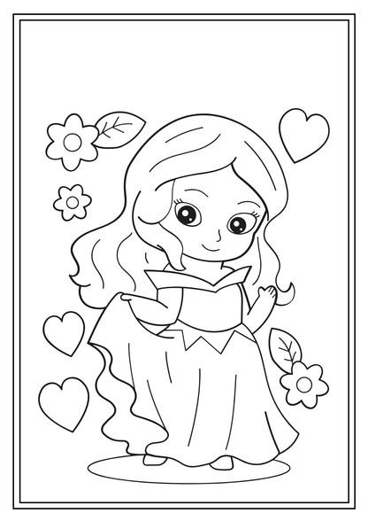 Fairy Tale Colouring Book