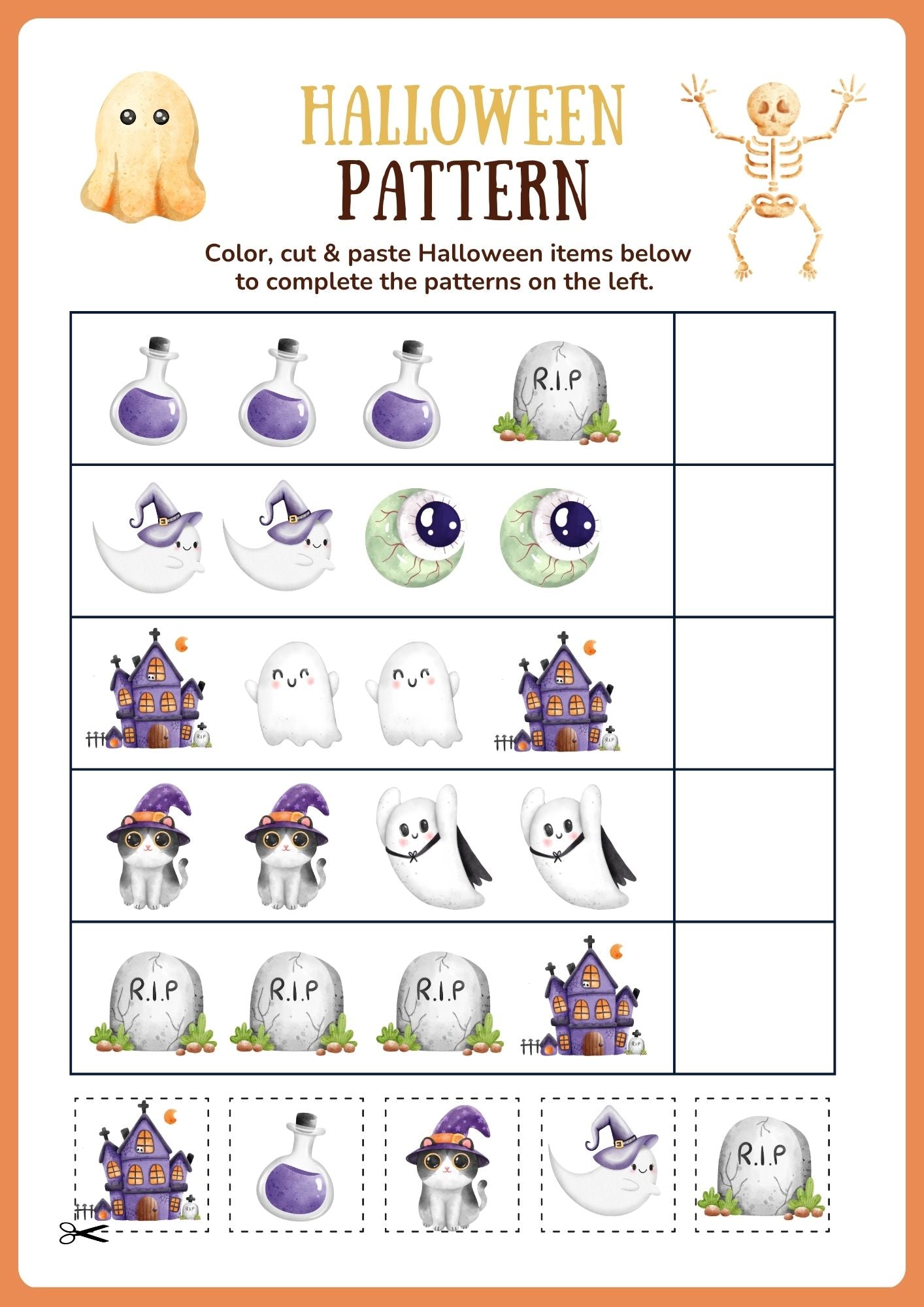 Halloween Activity Workbook
