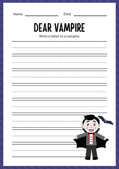 Kindergarten Halloween Workbook