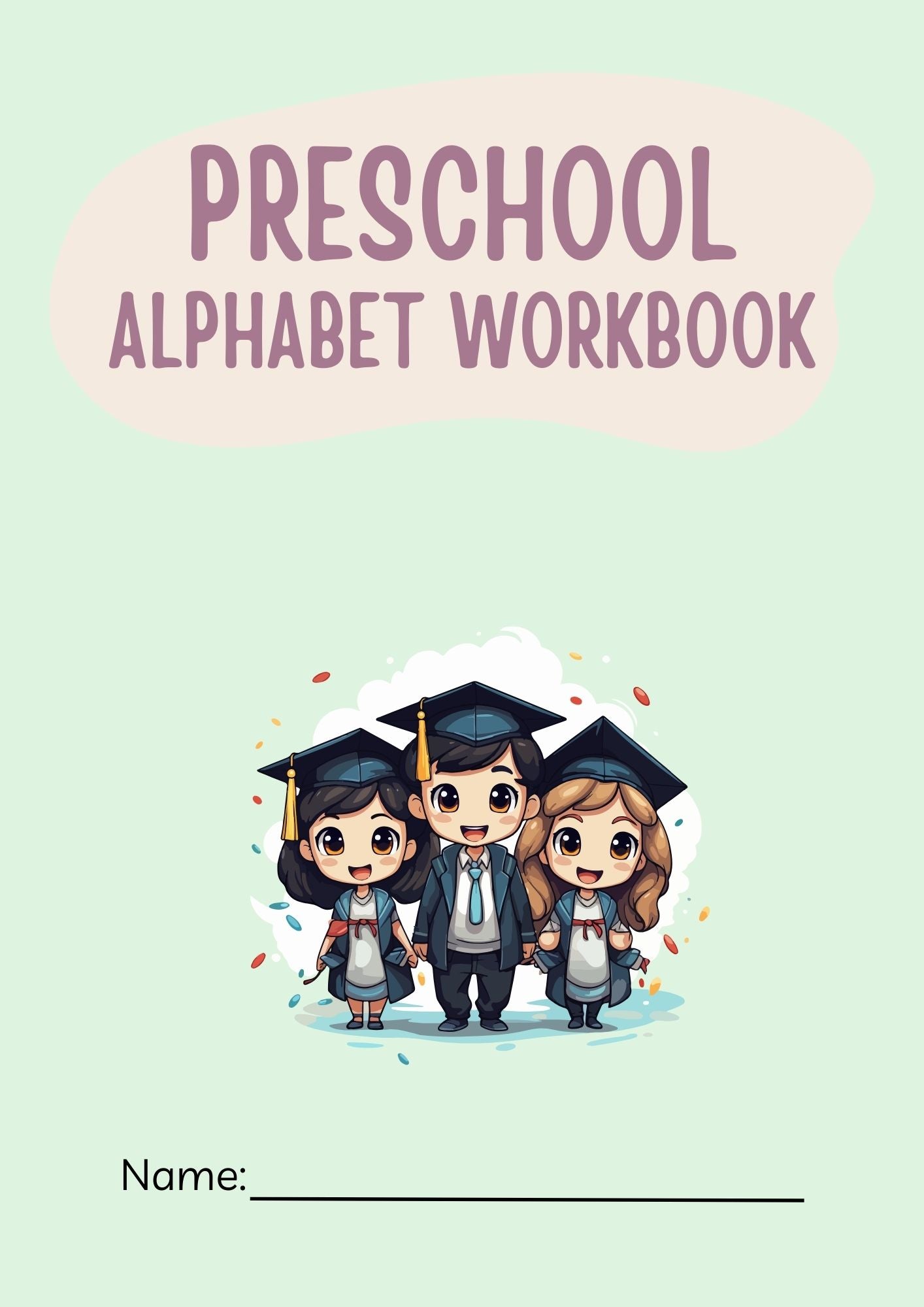Preschool Alphabet Workbook