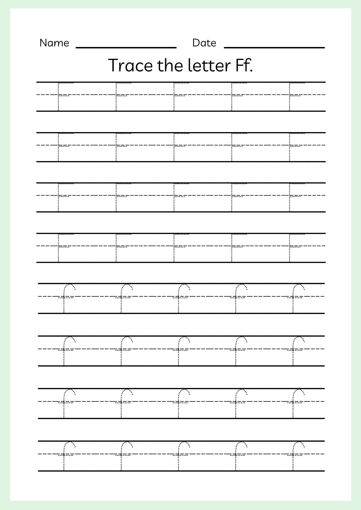 Preschool Alphabet Workbook